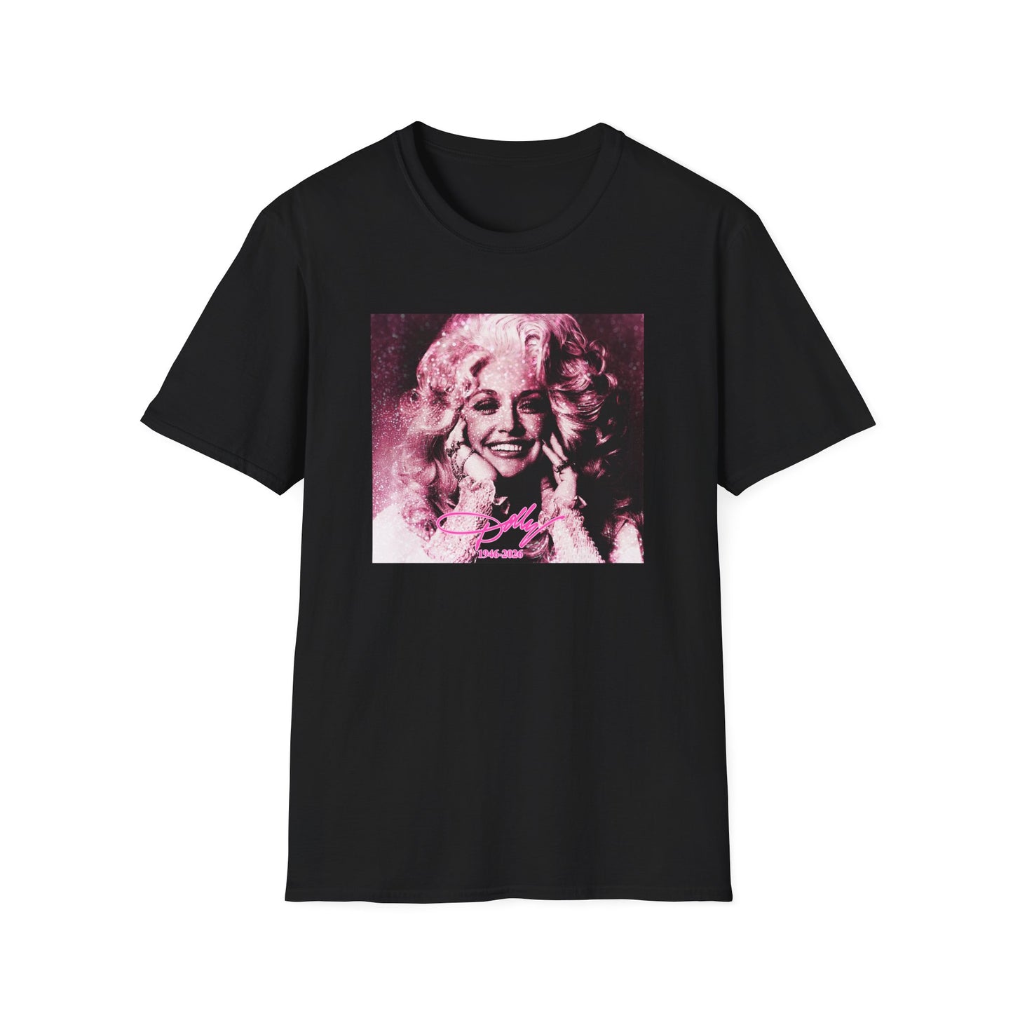 Pink Glitter Dolly Memorial Tee