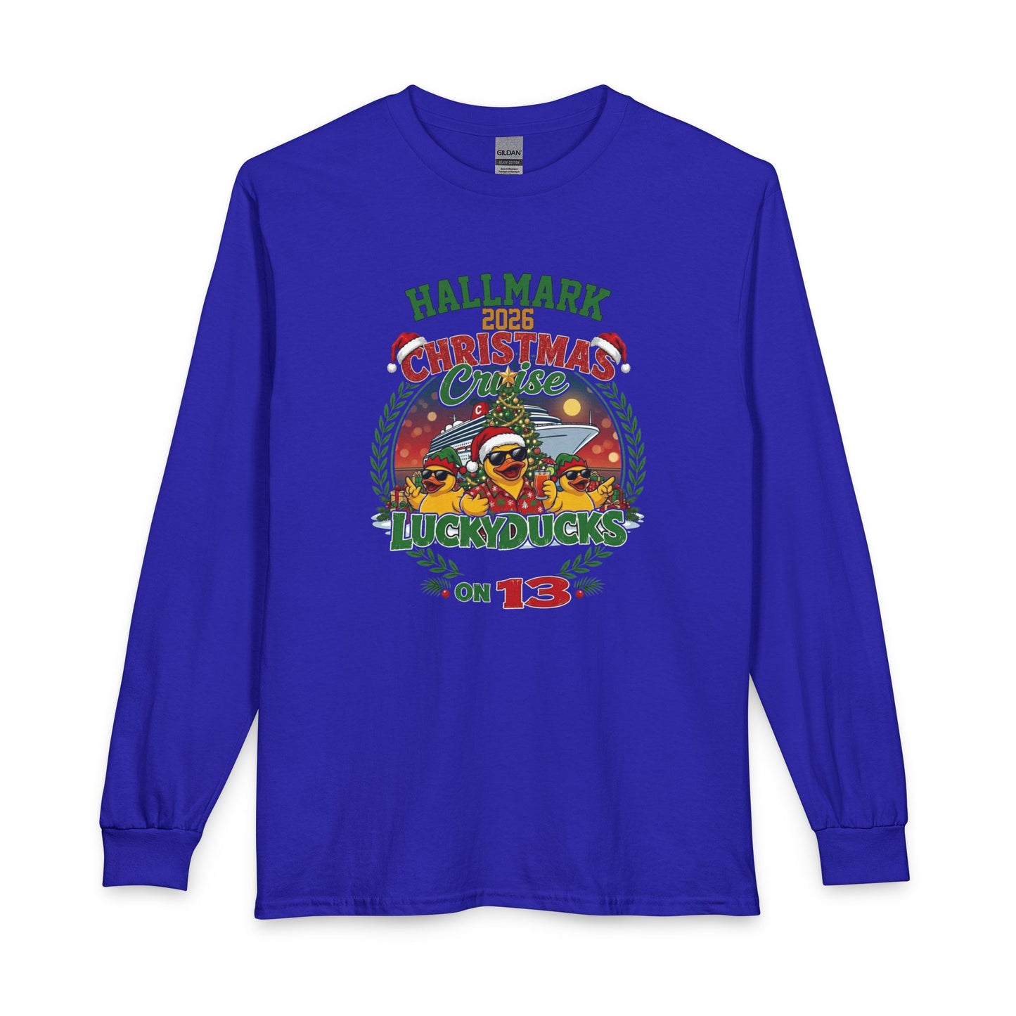 HM Christmas Cruise Lucky Ducks on 13 Longsleeve