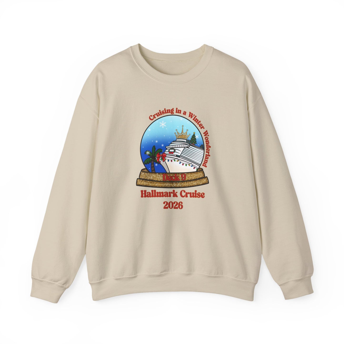 HM Cruising in a Winter Wonderland Deck 9 Crewneck