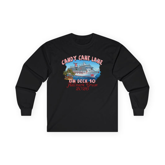 Candy Cane Lane on Deck 10 HM Cruise Longsleeve