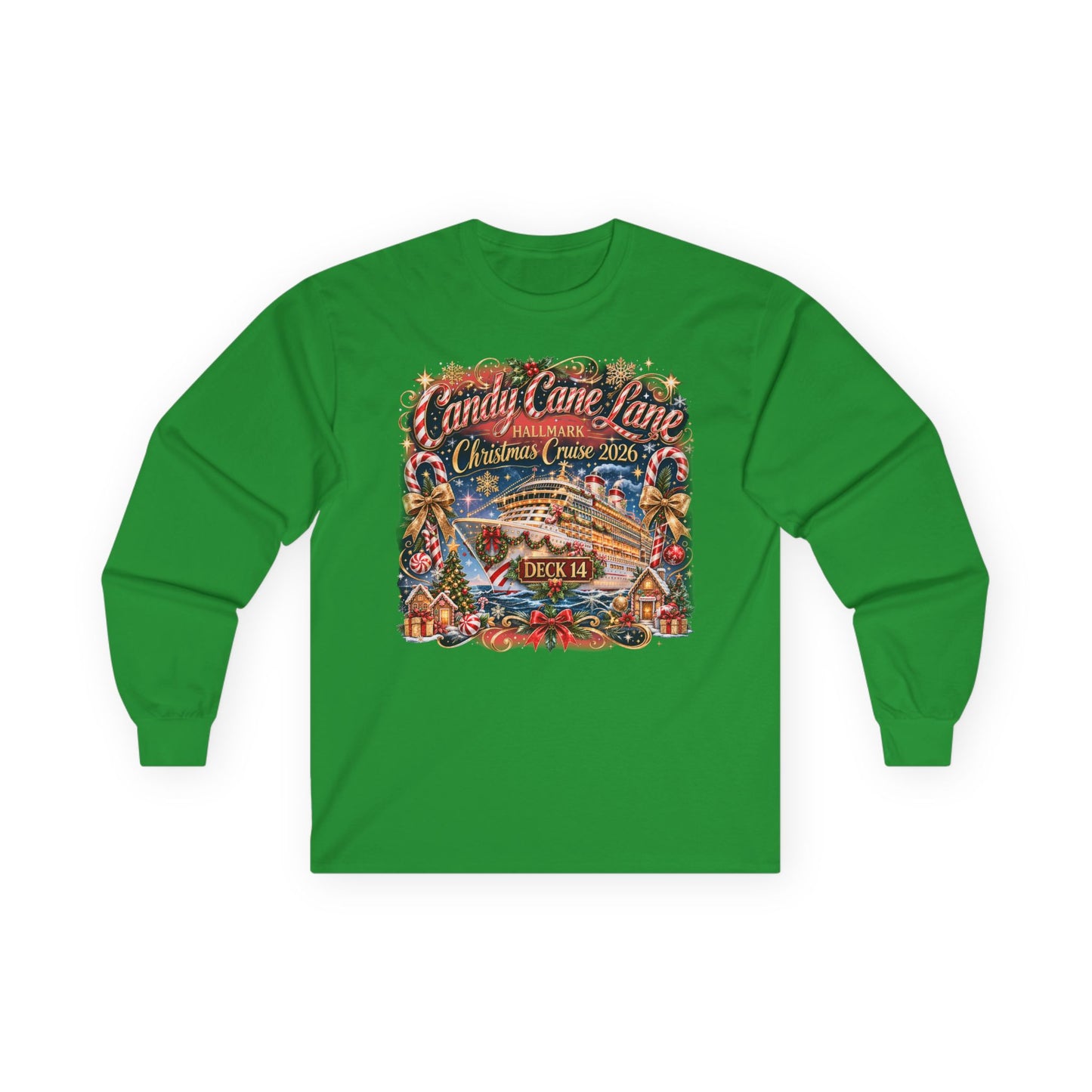 HM Candy Cane Lane Deck 14 Long Sleeve