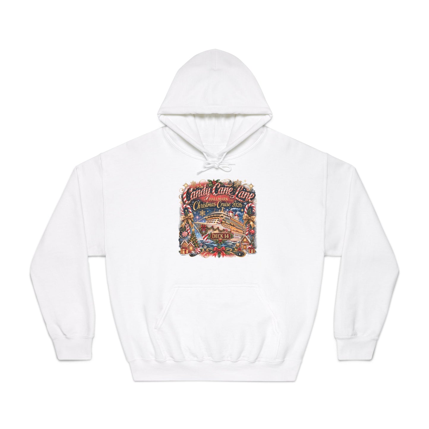 HM Candy Cane Lane Deck 14 Hoodie
