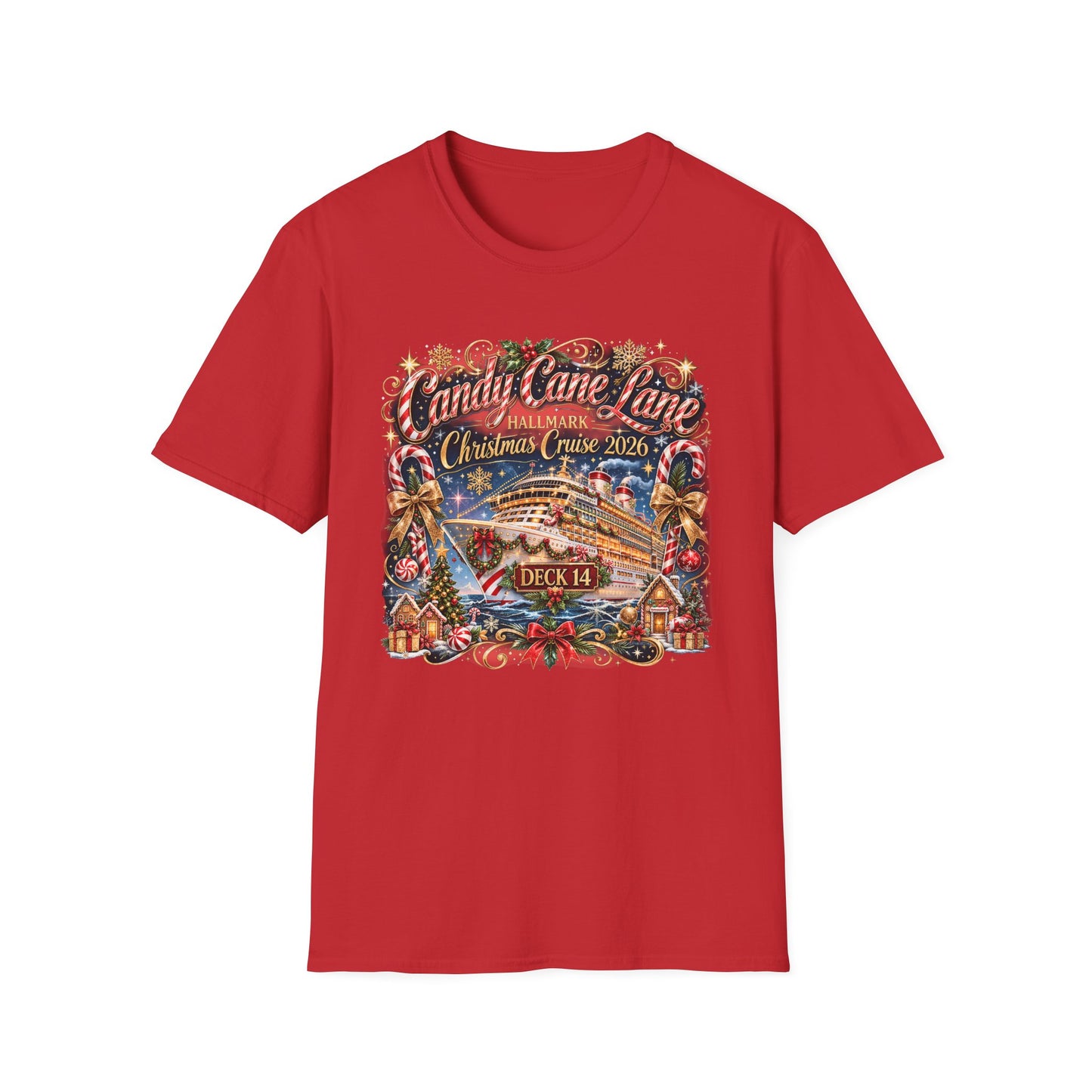 HM Candy Cane Lane Deck 14 T-shirt