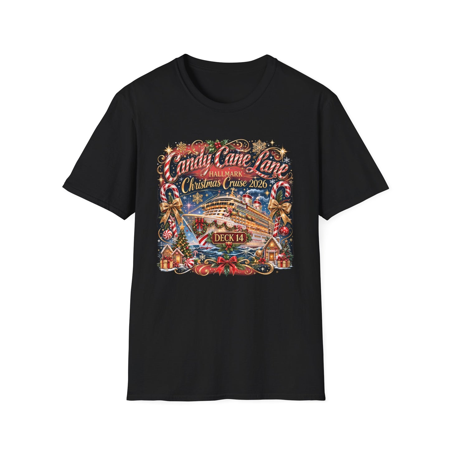 HM Candy Cane Lane Deck 14 T-shirt
