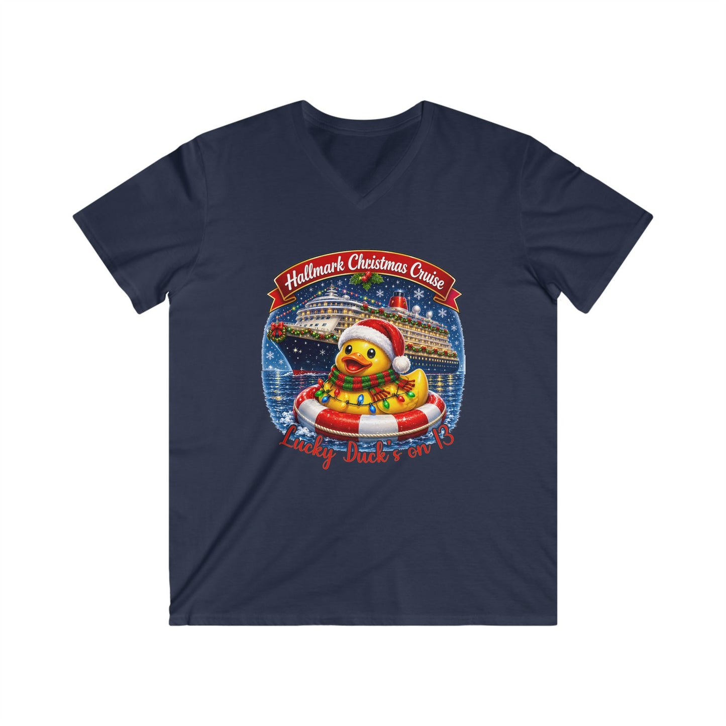 HM LUCKY DUCK'S ON 13 V-NECK