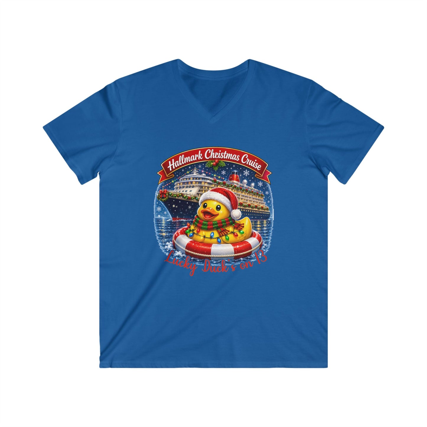 HM LUCKY DUCK'S ON 13 V-NECK