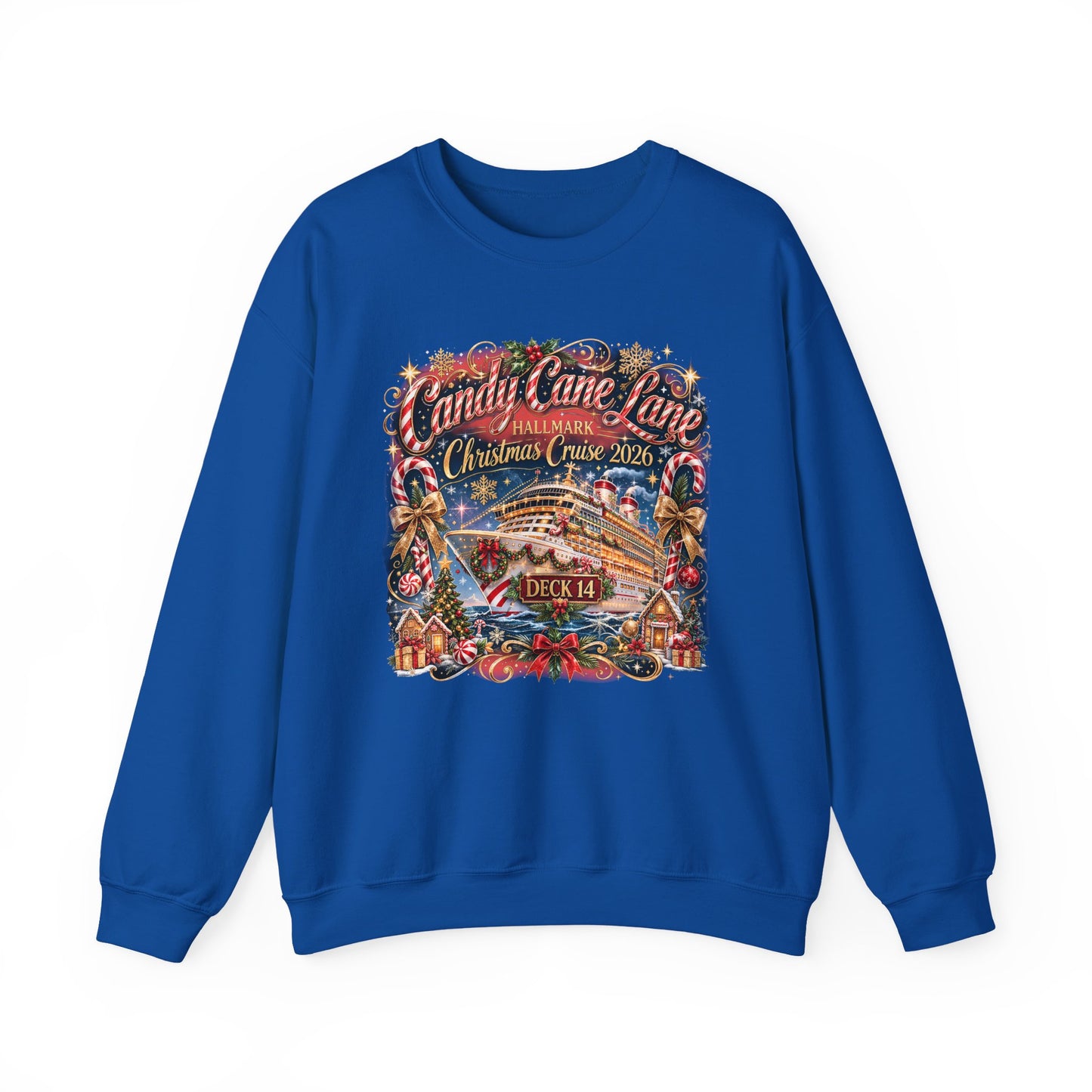 HM Candy Cane Lane Deck 14 Sweatshirt