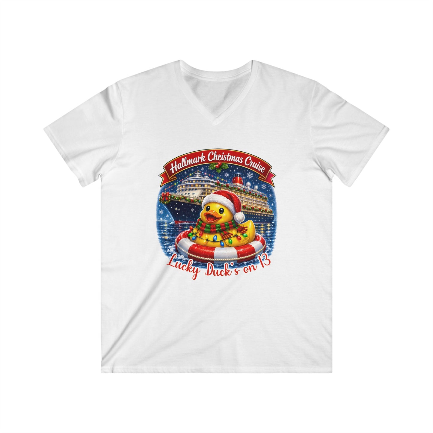 HM LUCKY DUCK'S ON 13 V-NECK