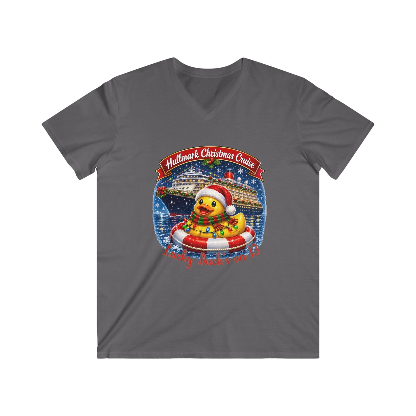 HM LUCKY DUCK'S ON 13 V-NECK