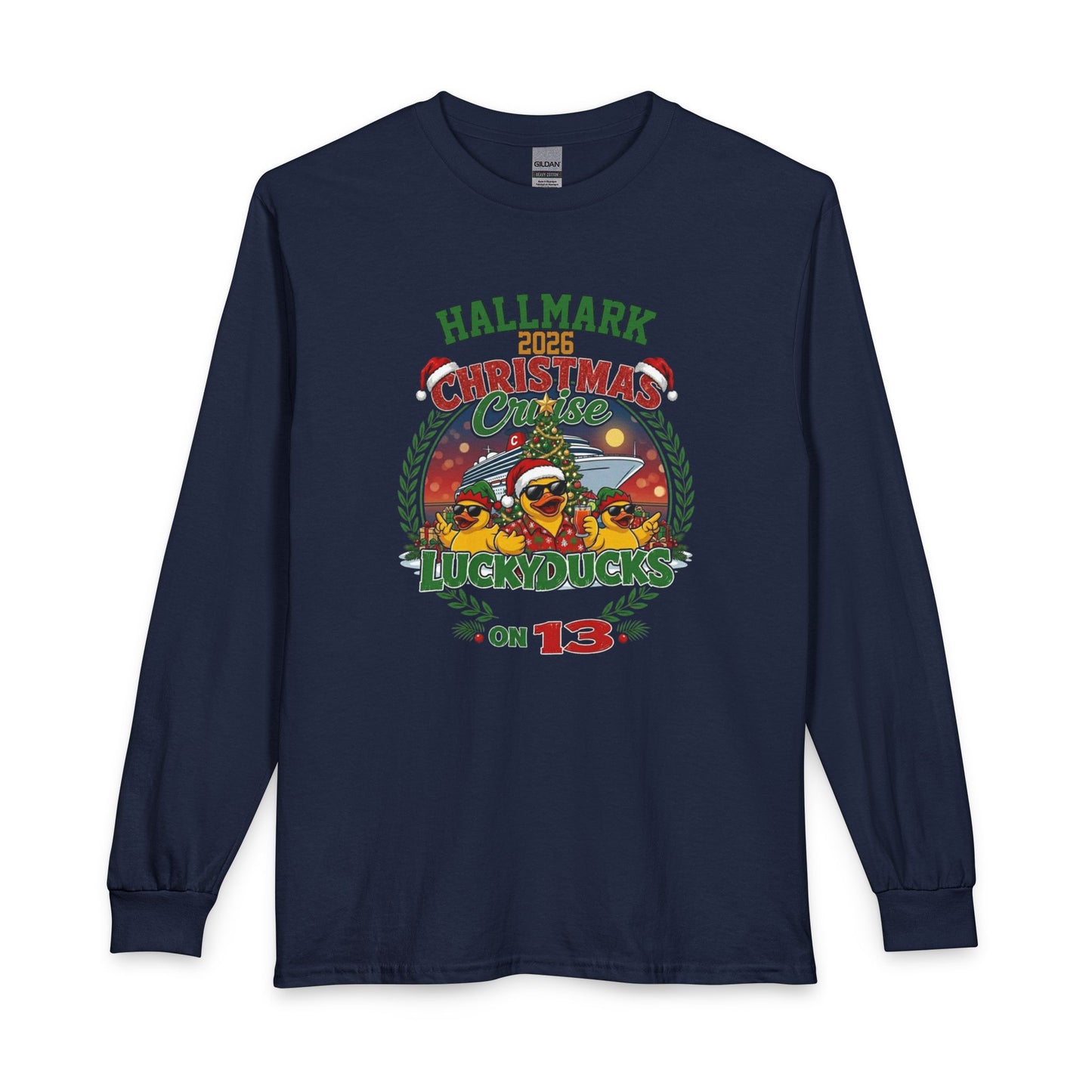 HM Christmas Cruise Lucky Ducks on 13 Longsleeve