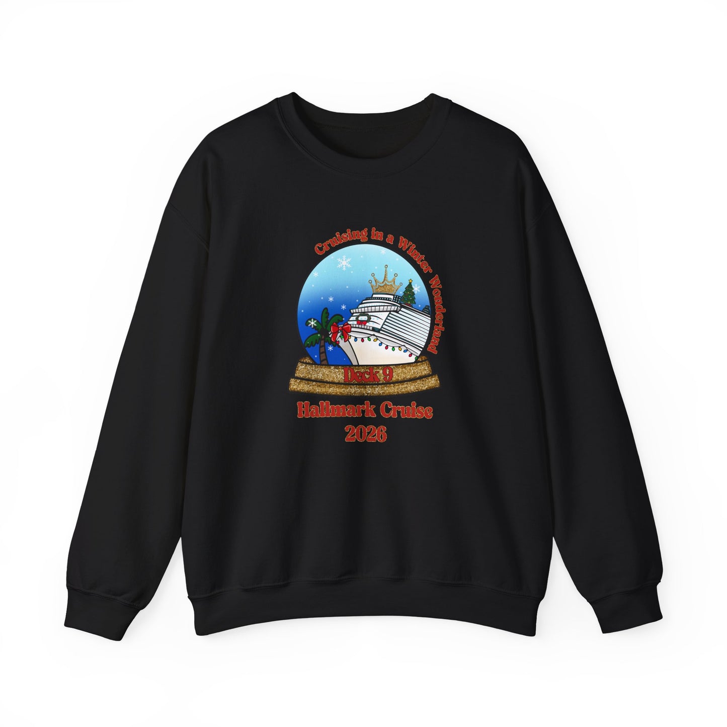 HM Cruising in a Winter Wonderland Deck 9 Crewneck