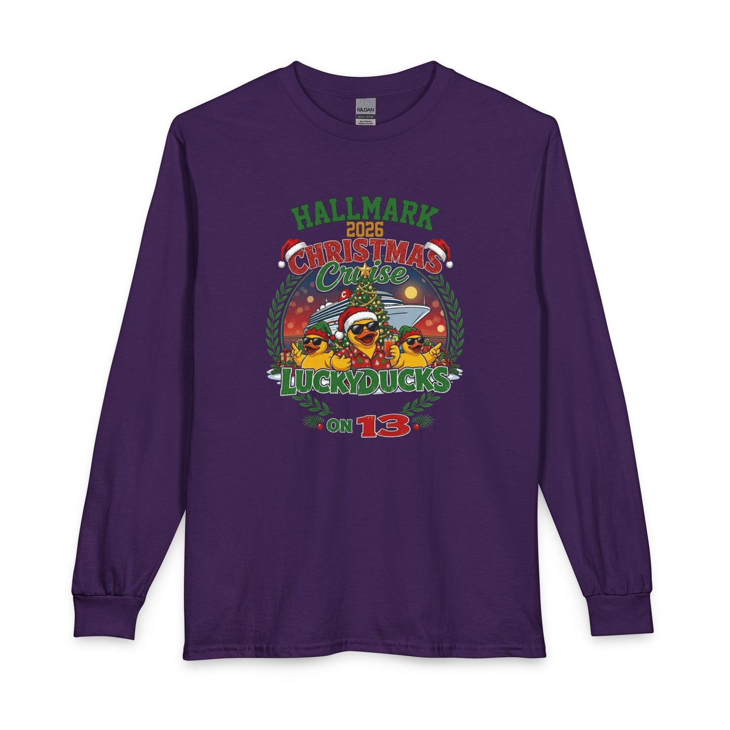HM Christmas Cruise Lucky Ducks on 13 Longsleeve