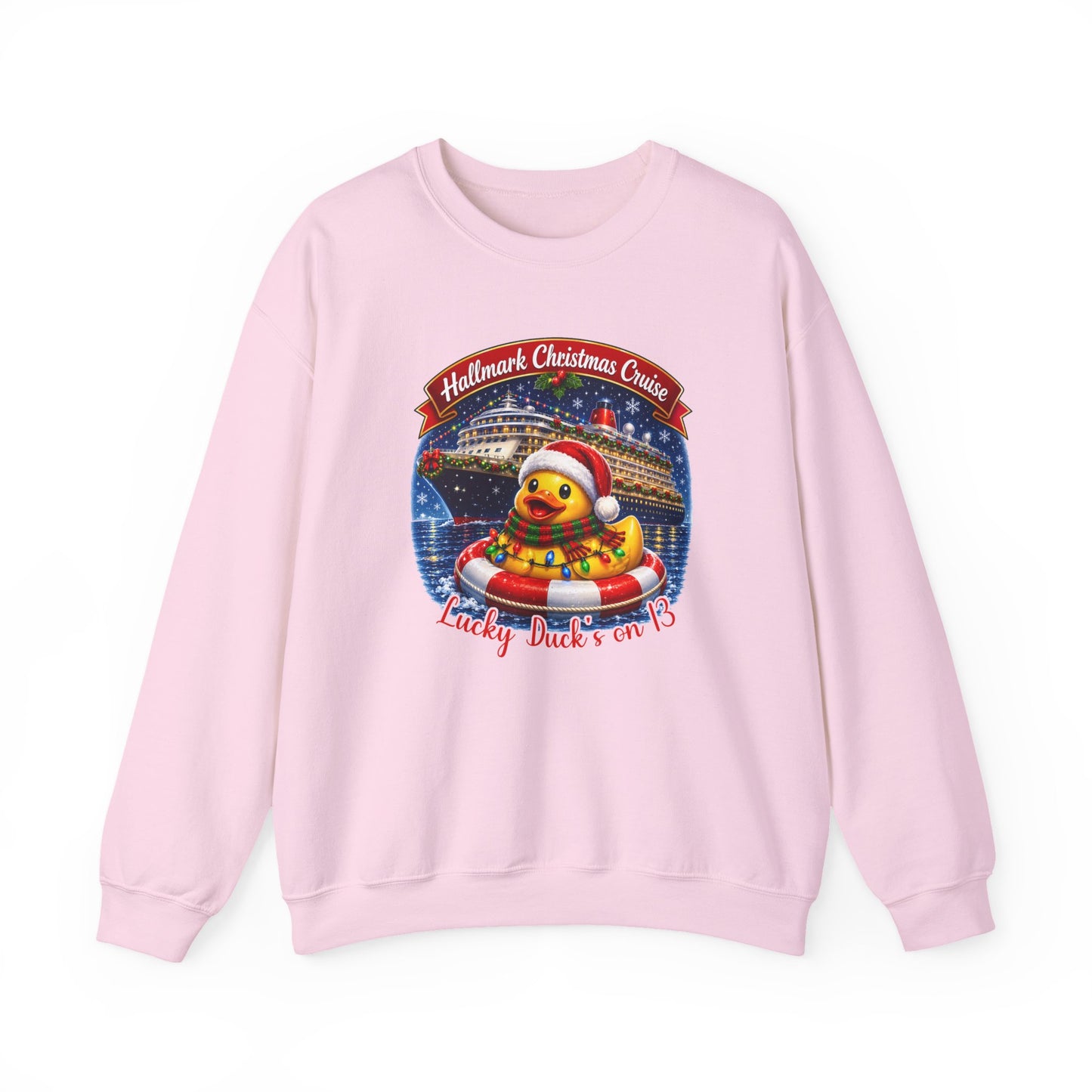 HM LUCKY DUCK'S ON 13 FLOAT CREWNECK