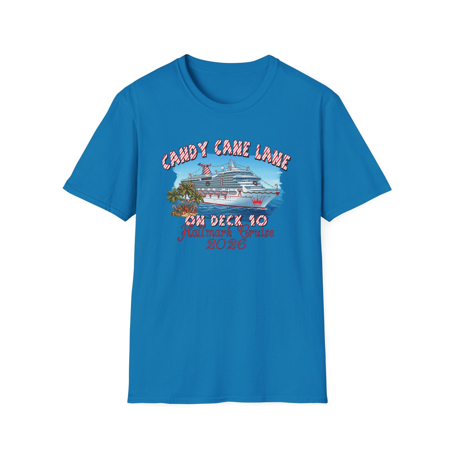 Candy Cane Lane on Deck 10 HM Cruise Tee