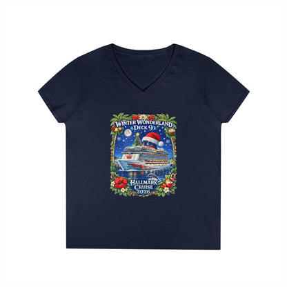 HM WINTER WONDERLAND DECK 9 V-NECK