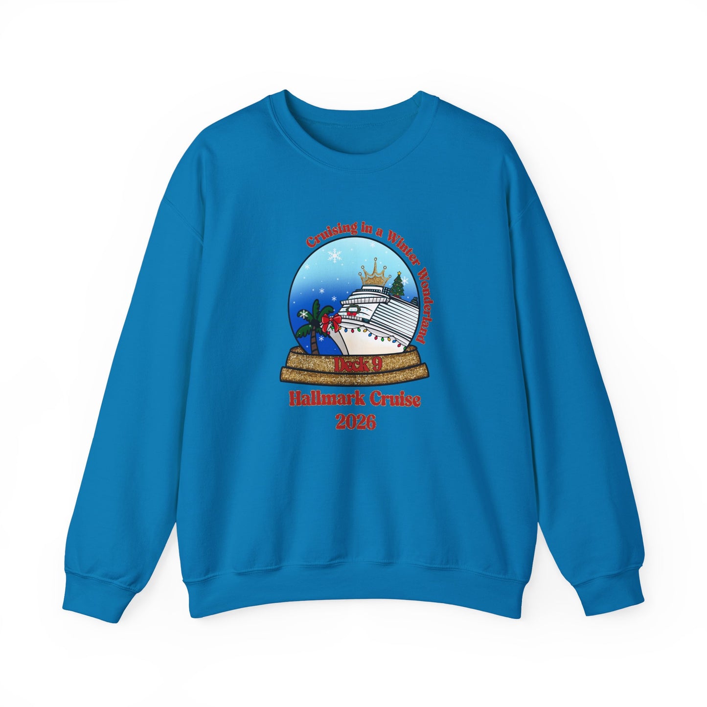 HM Cruising in a Winter Wonderland Deck 9 Crewneck