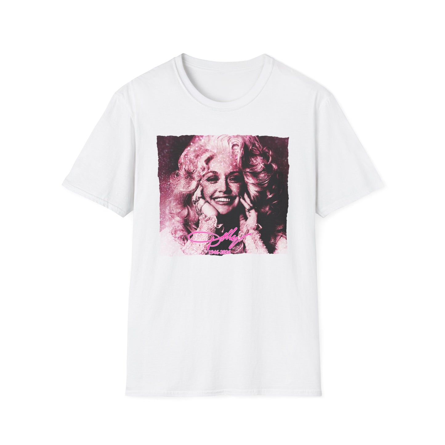 Pink Glitter Dolly Memorial Tee