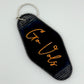 Epoxy Go Vols UV DTF Motel Keychain