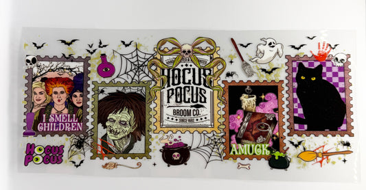 Hocus Stamp 16oz Libbey Cup Wrap UV DTF