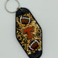 Epoxy Go Vols UV DTF Motel Keychain