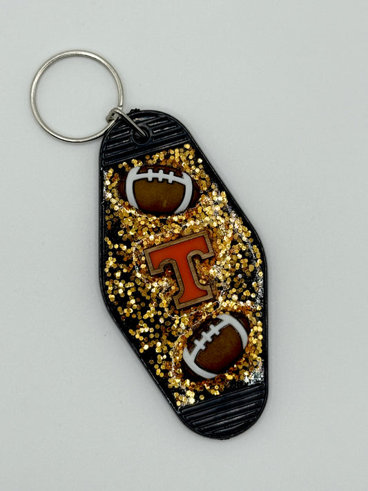 Epoxy Go Vols UV DTF Motel Keychain