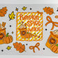 Pumpkin Spice Junkie 16oz Libbey Cup Wrap UV DTF