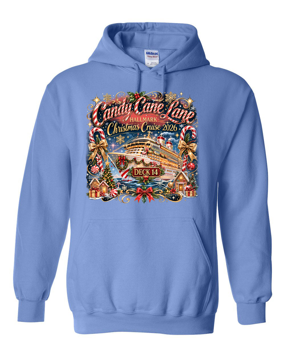 HM Candy Cane Lane Deck 14 Hoodie