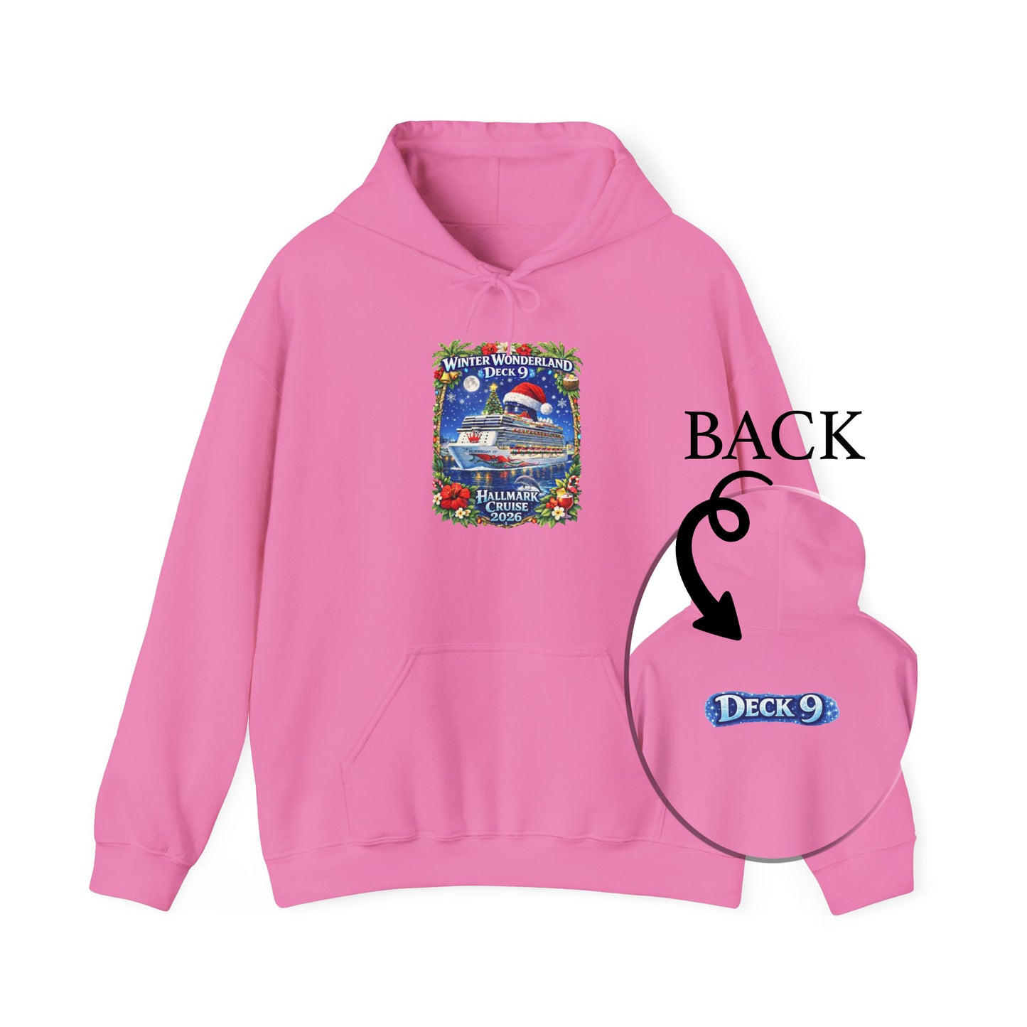HM WINTER WONDERLAND DECK 9 HOODIES