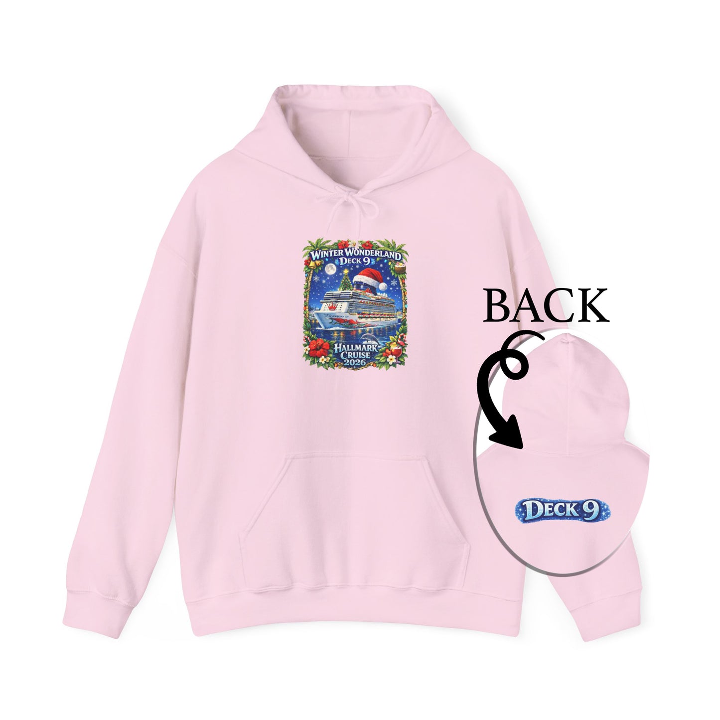 HM WINTER WONDERLAND DECK 9 HOODIES