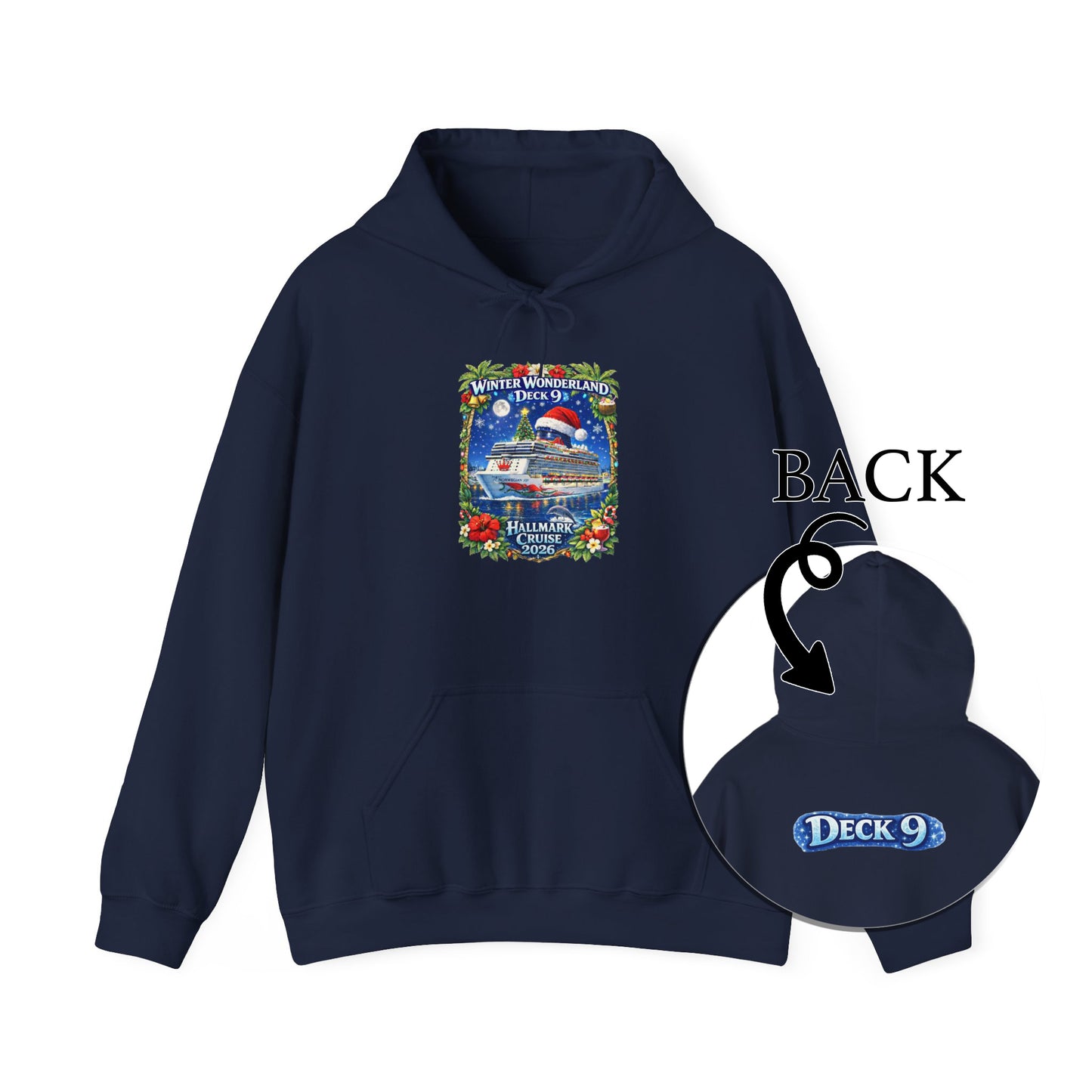HM WINTER WONDERLAND DECK 9 HOODIES