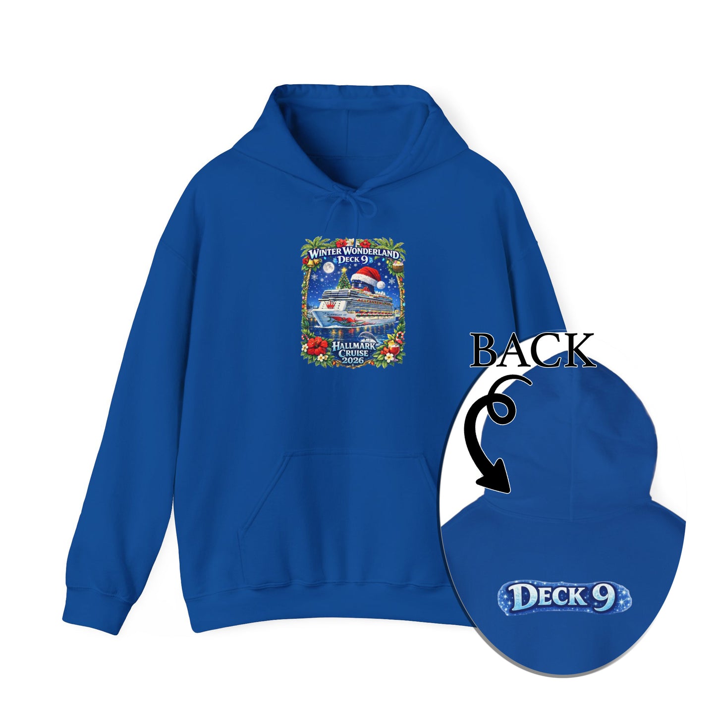 HM WINTER WONDERLAND DECK 9 HOODIES