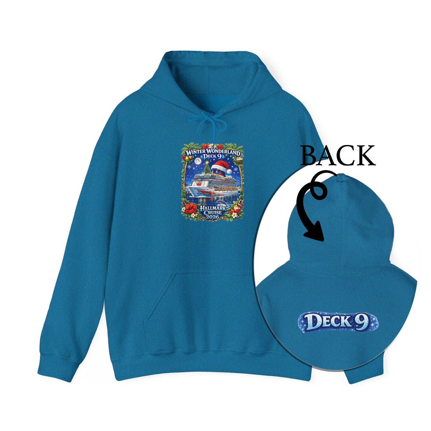 HM WINTER WONDERLAND DECK 9 HOODIES