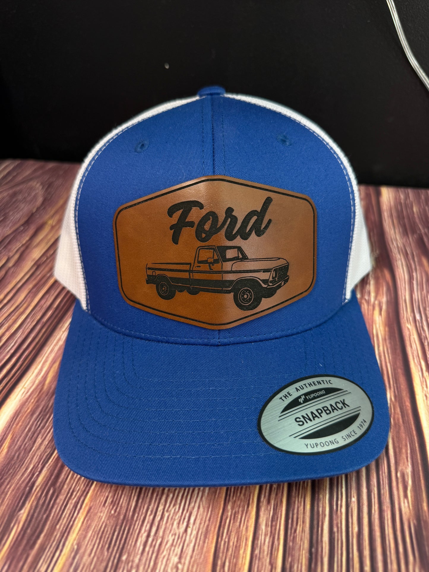 Leather Patch Hats