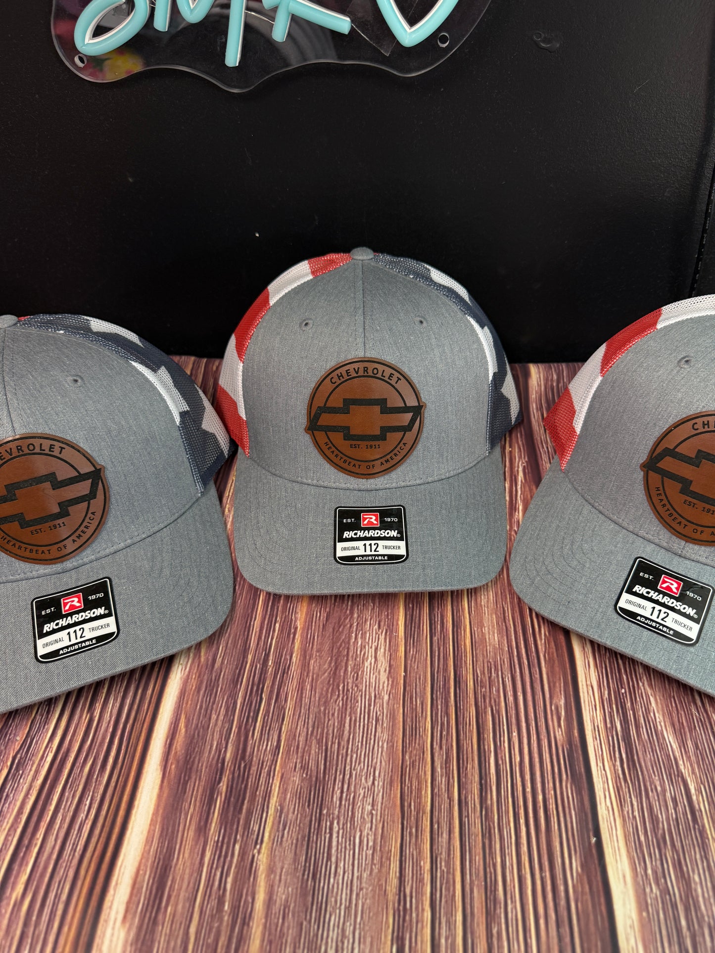 Leather Patch Hats