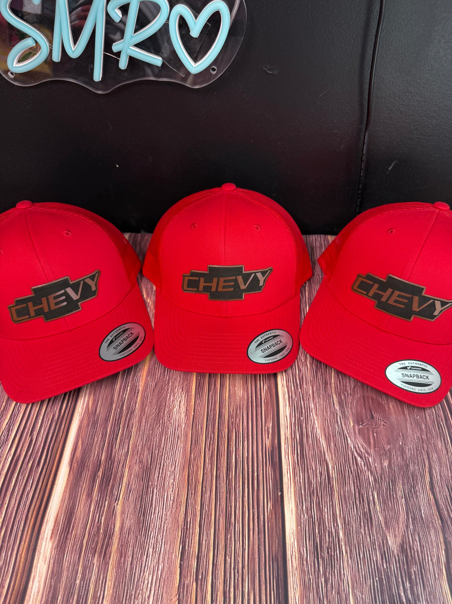 Leather Patch Hats