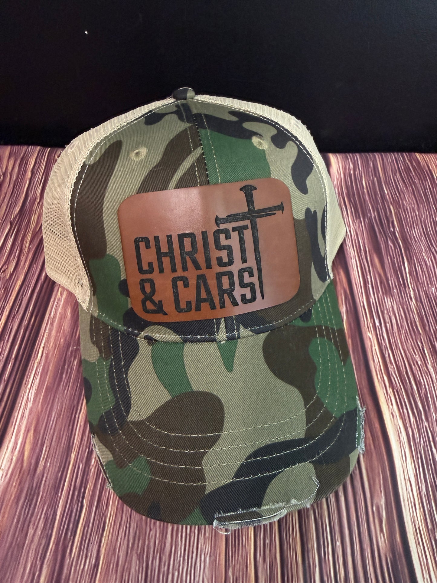 Leather Patch Hats