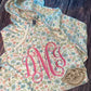 Floral Hooded Monogram Sweatshirt
