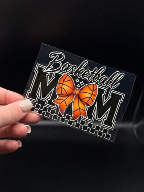 Sports Mom UV DTF Sticker