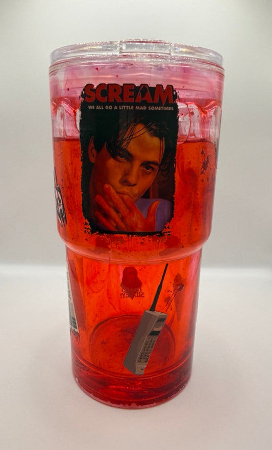 Scream 18oz acrylic tumbler