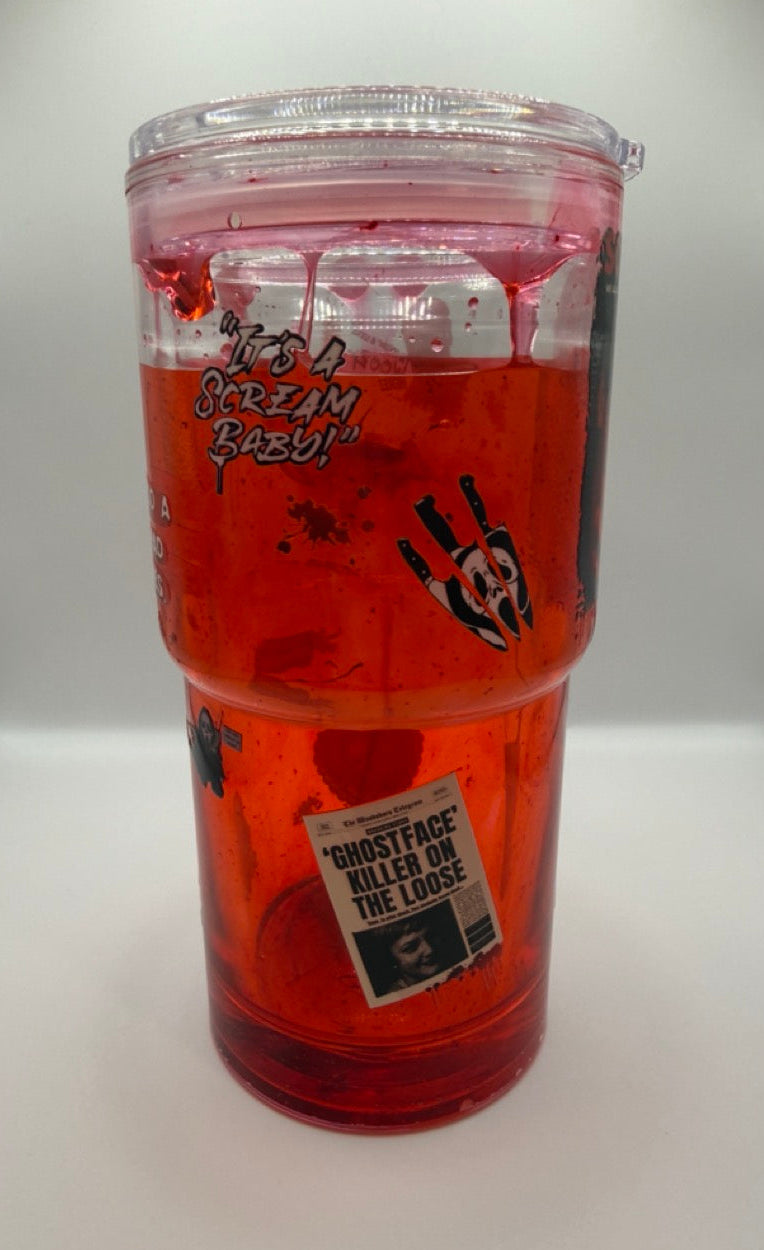 Scream 18oz acrylic tumbler