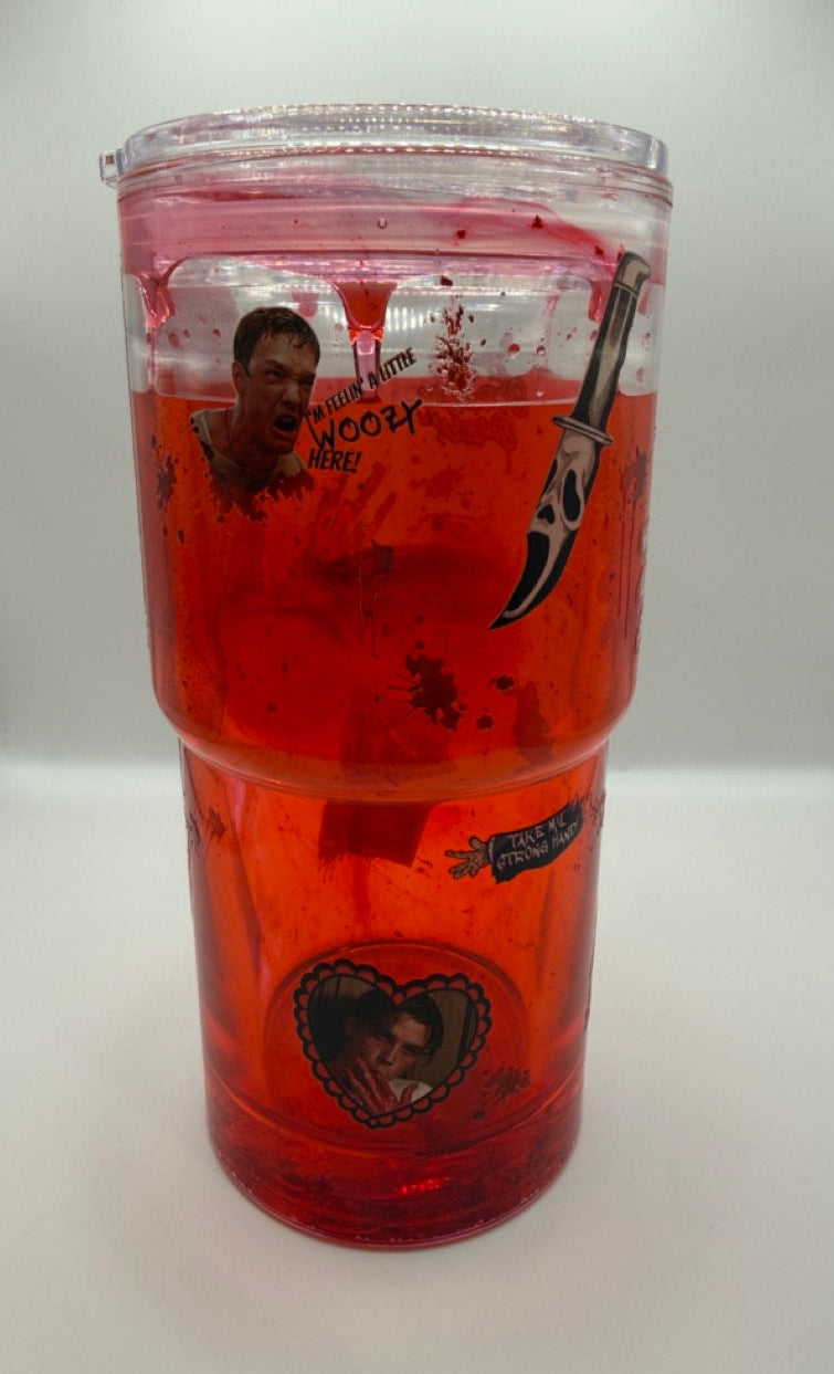 Scream 18oz acrylic tumbler