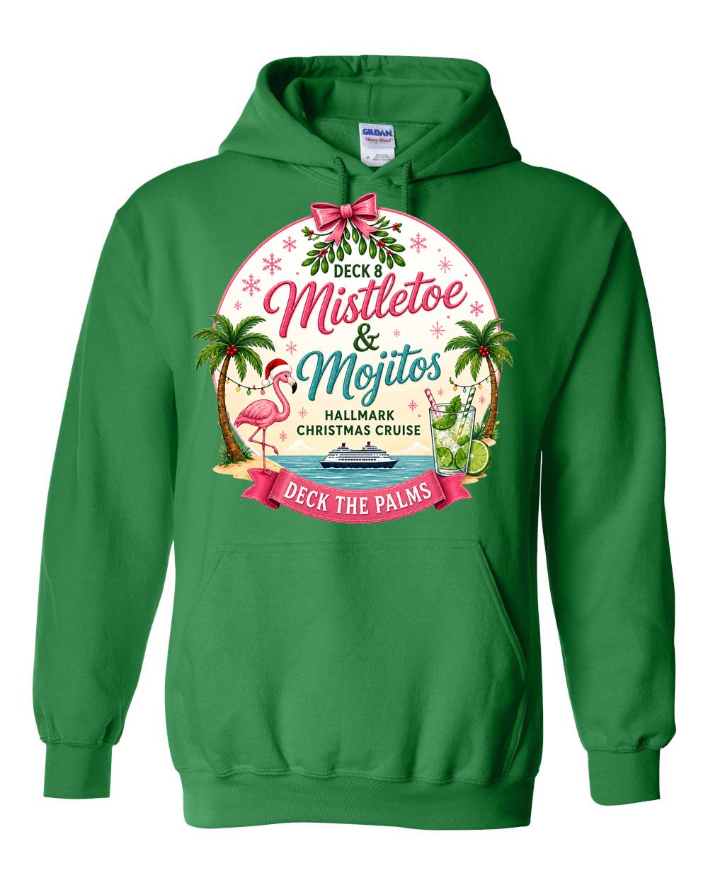 HM Mistletoe & Mojitos Deck 8 Hoodies