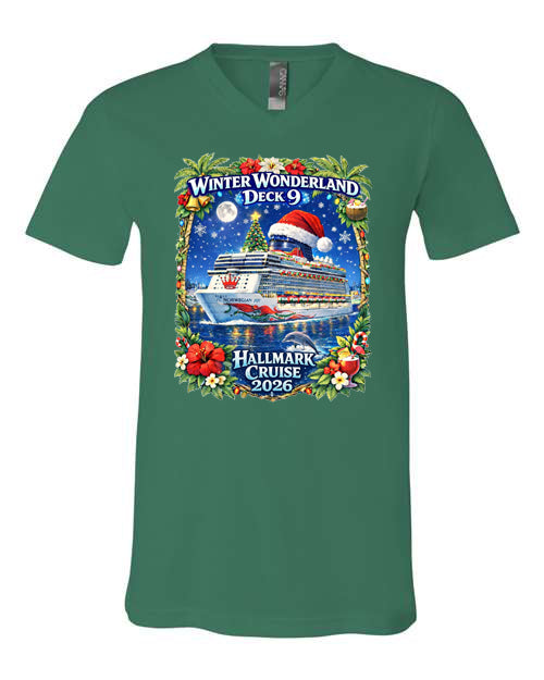 HM WINTER WONDERLAND DECK 9 V-NECK
