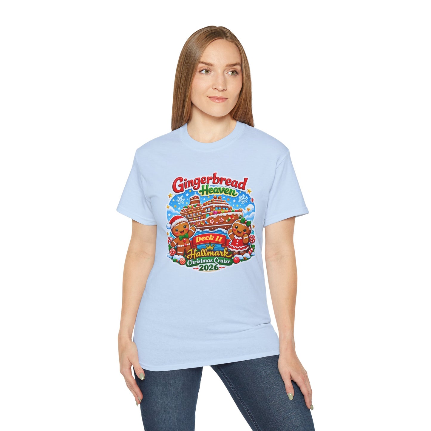 GINGERBREAD HEAVEN DECK 11 T-SHIRTS