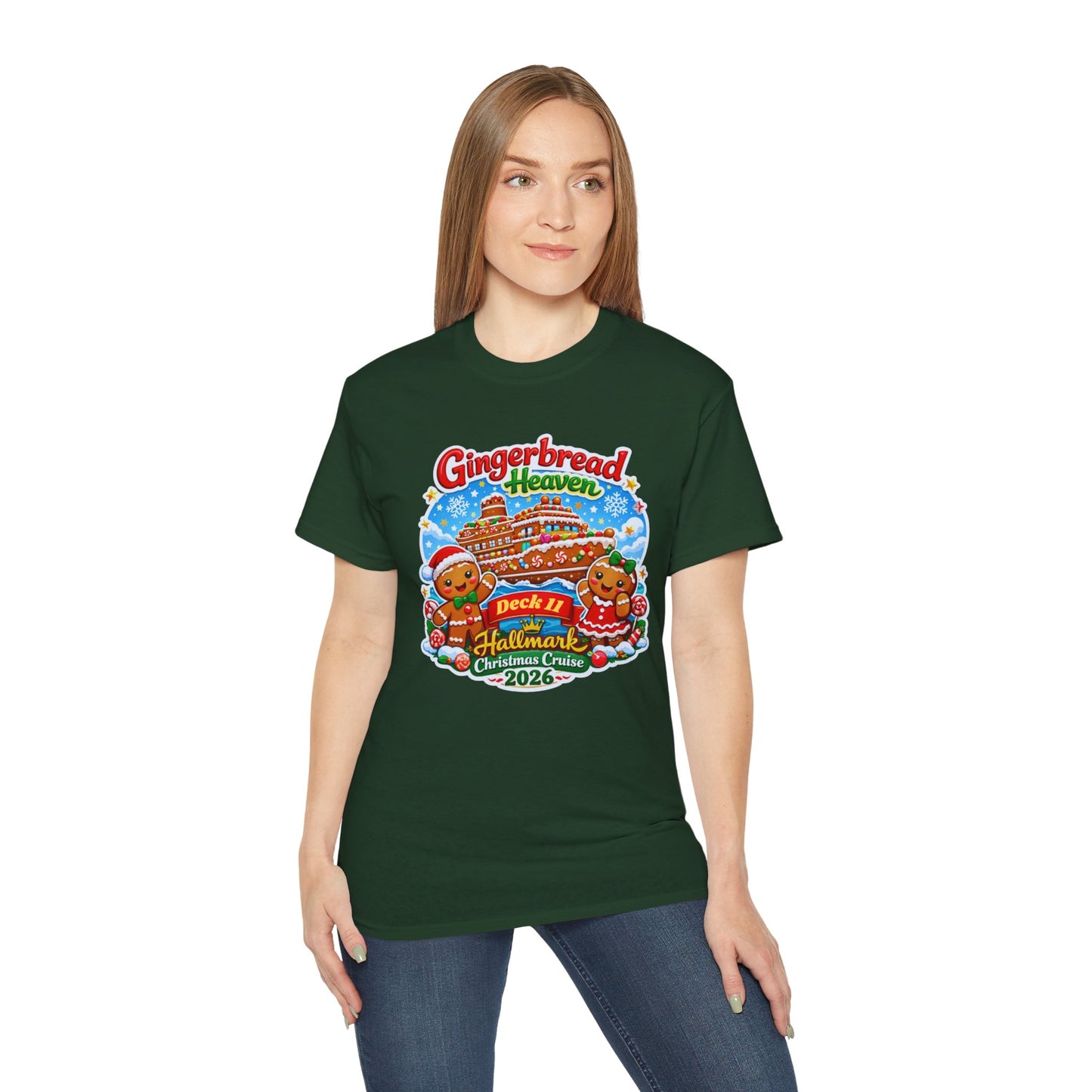 GINGERBREAD HEAVEN DECK 11 T-SHIRTS