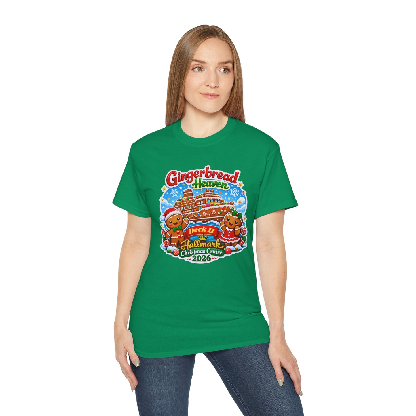 GINGERBREAD HEAVEN DECK 11 T-SHIRTS