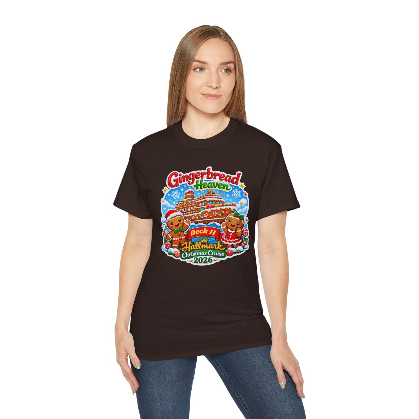 GINGERBREAD HEAVEN DECK 11 T-SHIRTS