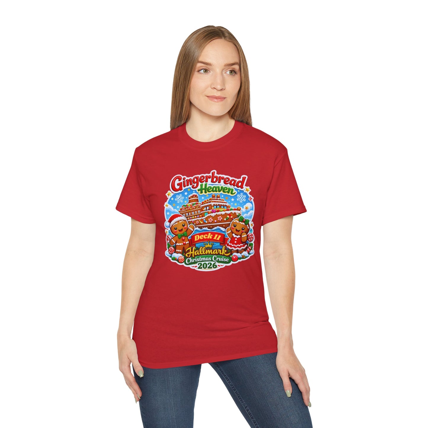 GINGERBREAD HEAVEN DECK 11 T-SHIRTS
