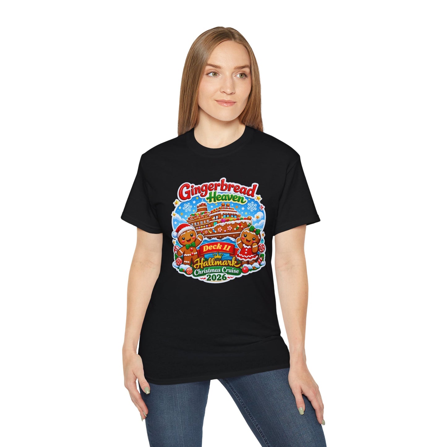 GINGERBREAD HEAVEN DECK 11 T-SHIRTS
