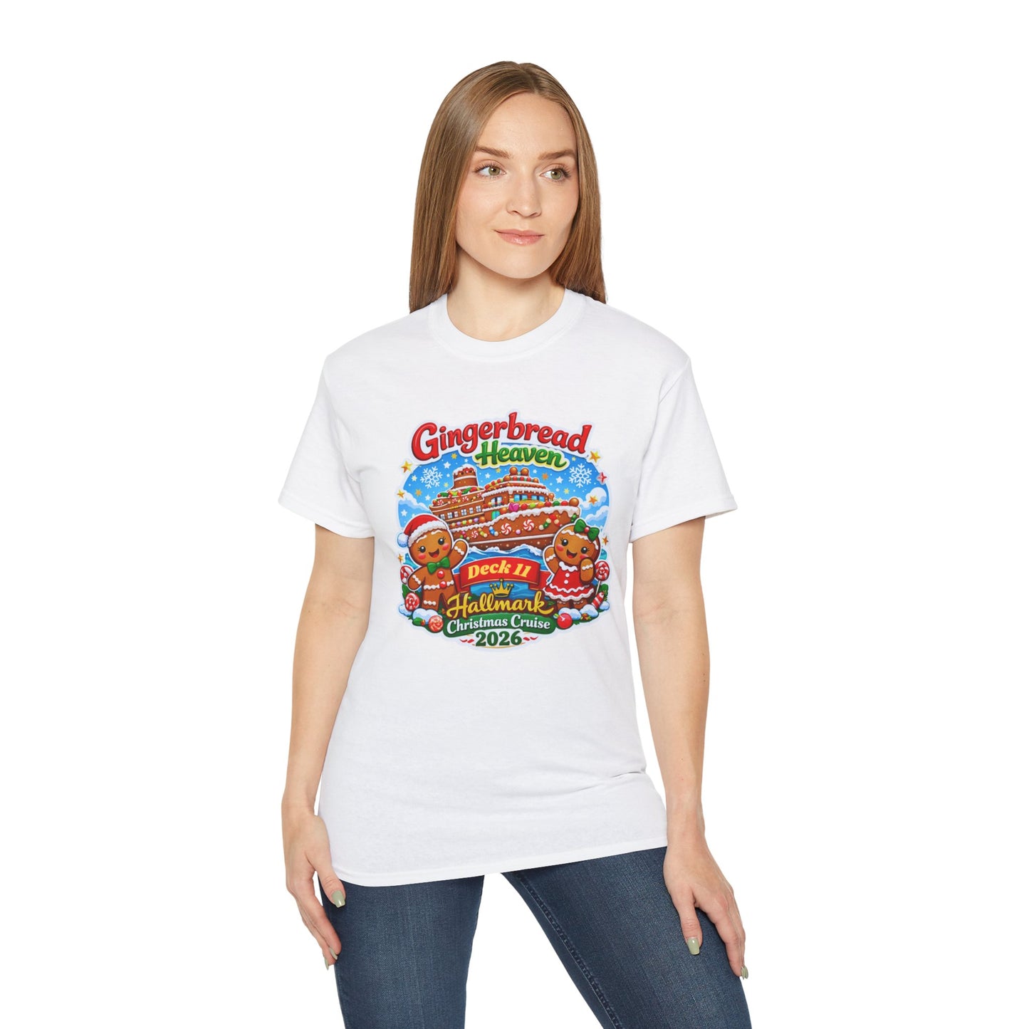 GINGERBREAD HEAVEN DECK 11 T-SHIRTS